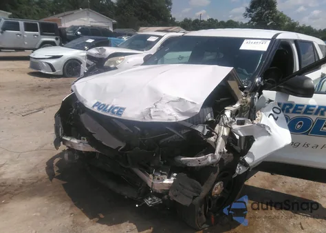 2022 Ford Police Interceptor from USA, damaged, VIN 1FM5K8AB4NGB77711